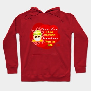 Grandpa: The Treasure of My Heart Tee Hoodie